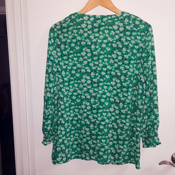 Rose & Thyme Rayon blouse size M - Picture 6 of 9